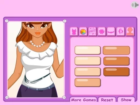 Изображение игры: Beauty T-Shirt Designer