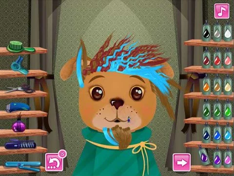 Изображение игры: Pets Hair Salon