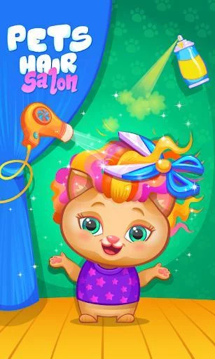 Изображение игры: Pets Hair Salon