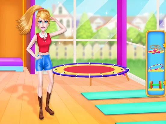 Изображение игры: Fitness Gym Workout for Girls