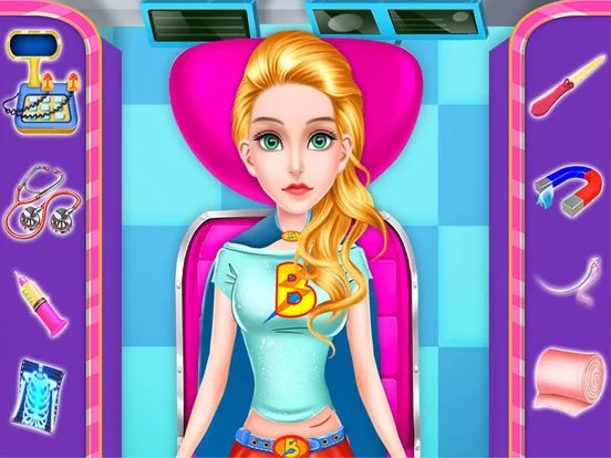 Изображение игры: Superheroes Doctor Surgery