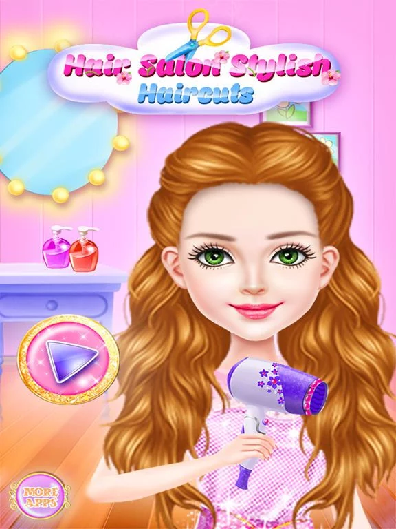 Изображение игры: Hair Salon Stylish Haircuts