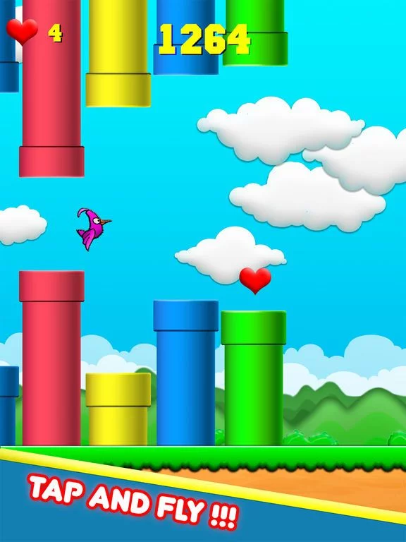 Изображение игры: Simple Birds: Fun and Cool Run