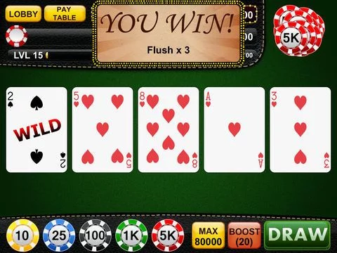Изображение игры: Video Poker Master - Aces And Eights