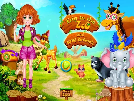 Изображение игры: Trip to the Zoo & Wild Animals