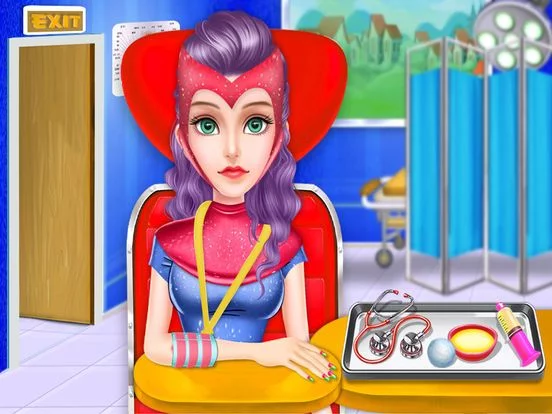 Изображение игры: Superheroes Doctor Surgery