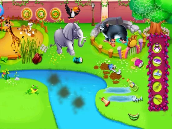 Изображение игры: Trip to the Zoo & Wild Animals