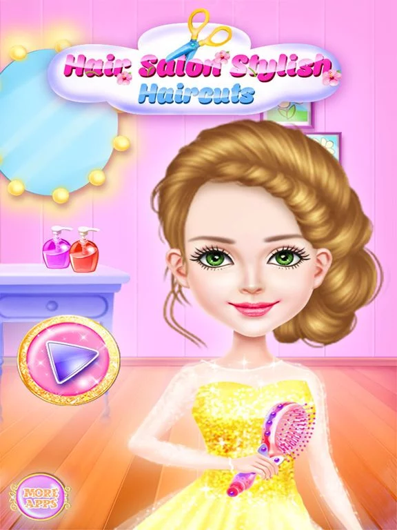 Изображение игры: Hair Salon Stylish Haircuts