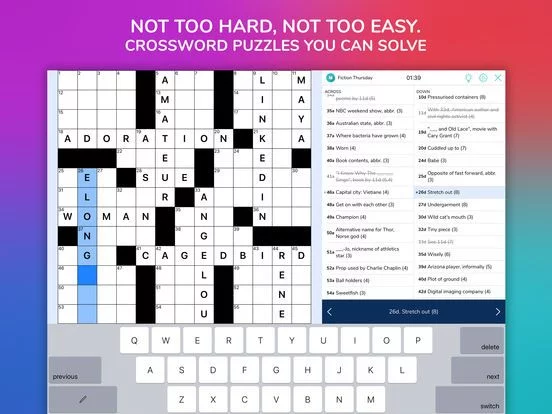 Изображение игры: Crossword Puzzle Star