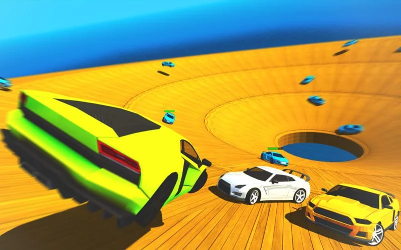 Изображение игры: WHIRLPOOL DERBY — Grand Crash Auto