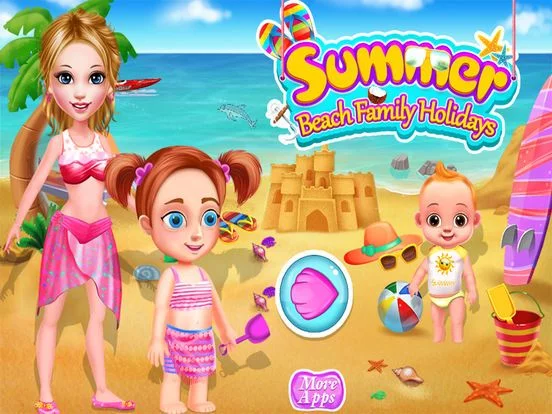 Изображение игры: Summer Beach Family Holidays