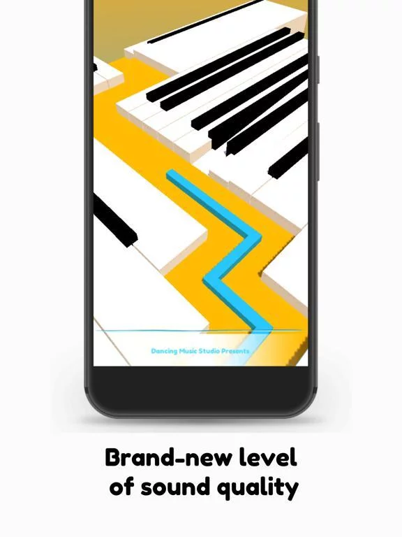 Изображение игры: Gods Plan Dancing Line Piano