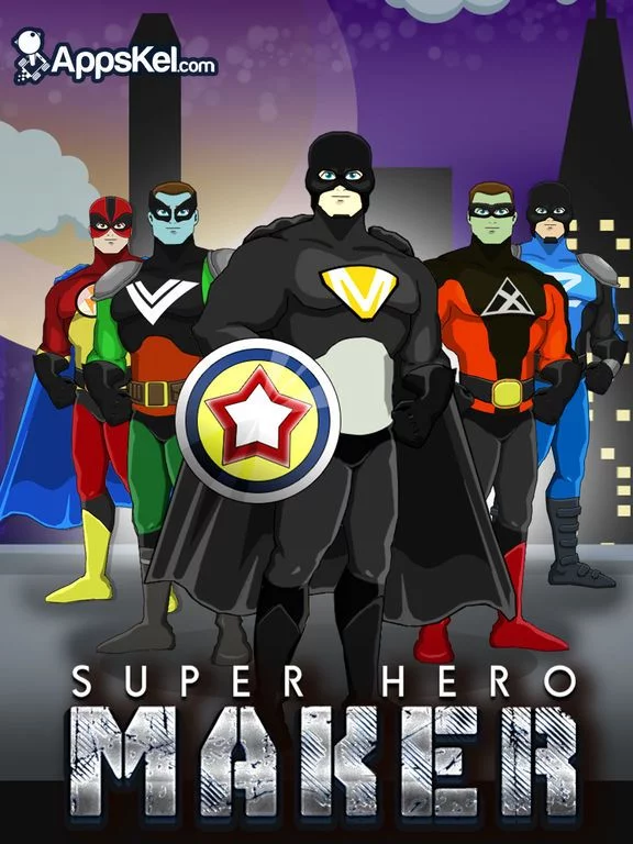 Изображение игры: Superhero Captain Assemble– Dress Up Game for Free