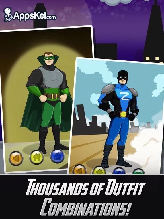 Изображение игры: Superhero Captain Assemble– Dress Up Game for Free