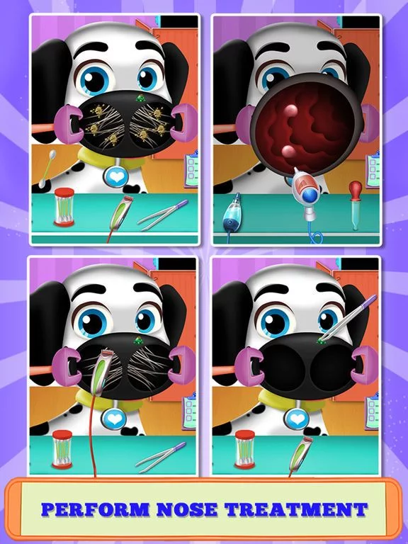 Изображение игры: The Baby Dog Clinic for Pups
