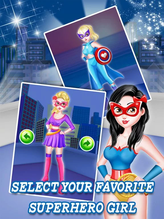 Изображение игры: The Princess Superhero Girls