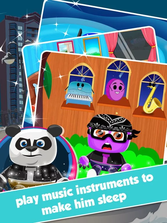 Изображение игры: Panda & Friends Adventure 2.0