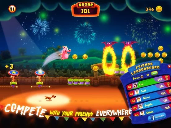 Изображение игры: Piggy Show