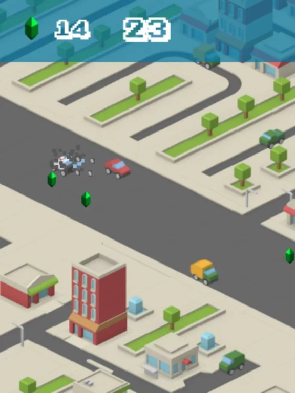 Изображение игры: Crossy Traffic - Road Rider