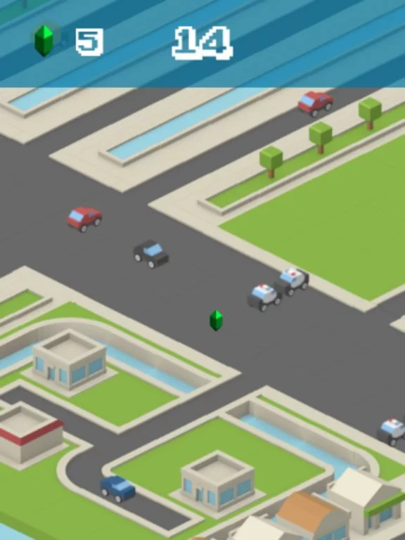 Изображение игры: Crossy Traffic - Road Rider