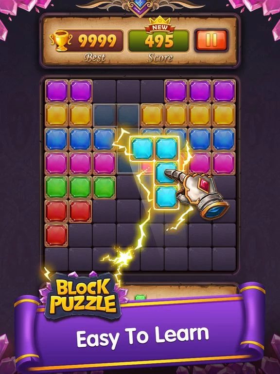 Изображение игры: Block Puzzle Jewel Blast