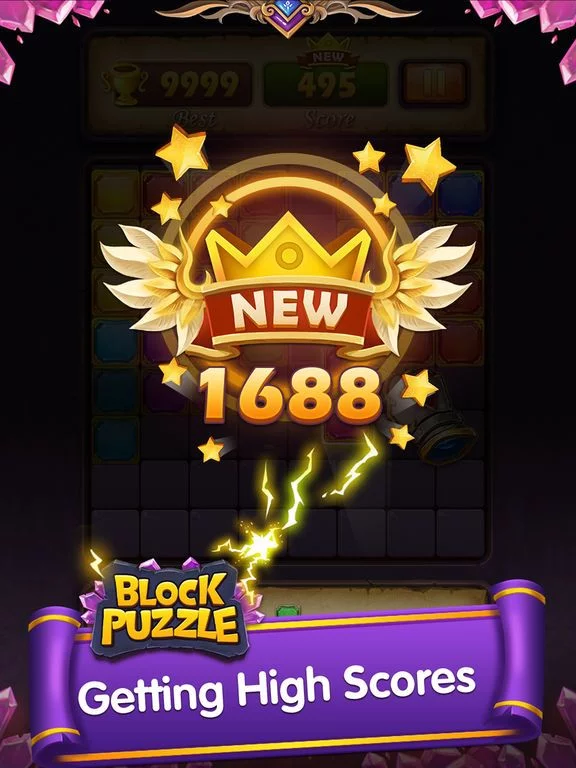 Изображение игры: Block Puzzle Jewel Blast