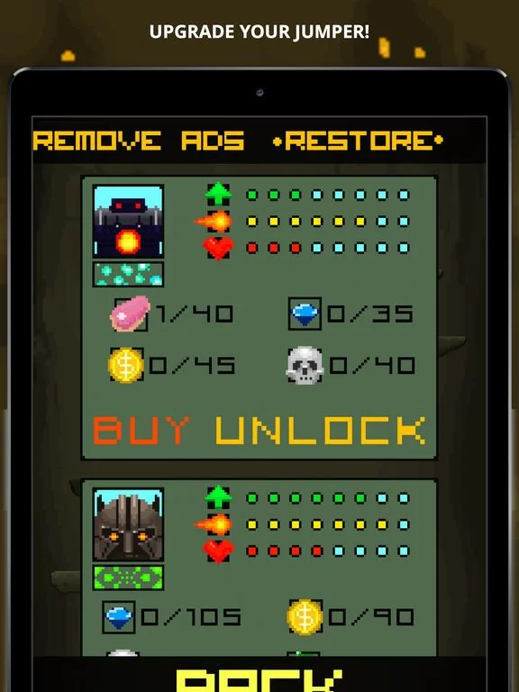 Изображение игры: Pixel Jump - Endless Gun Jumper Game