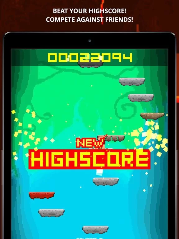 Изображение игры: Pixel Jump - Endless Gun Jumper Game