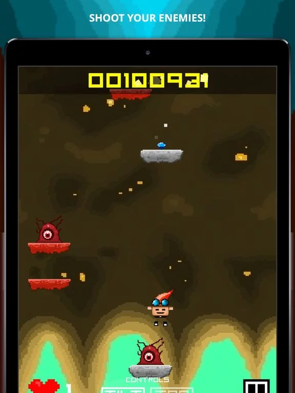 Изображение игры: Pixel Jump - Endless Gun Jumper Game