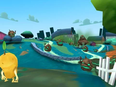 Изображение игры: Zombie Potatoes