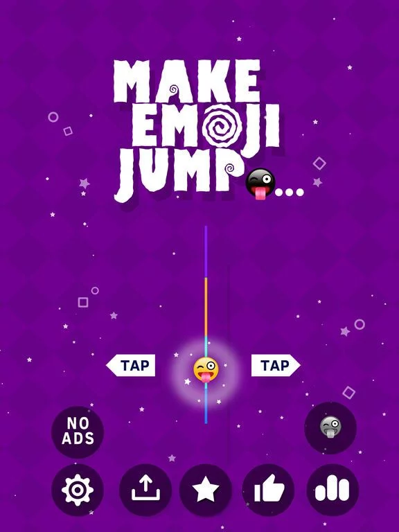 Изображение игры: Make Emoji Jump