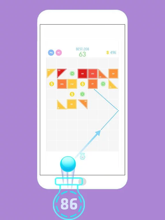 Изображение игры: Brick Breaker King