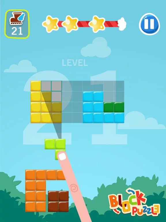Изображение игры: Block Puzzle Mania - Tangram Game