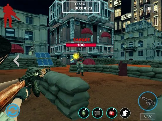 Изображение игры: Girl Commander Shooter games