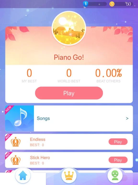 Изображение игры: Piano White Little - Mini Game