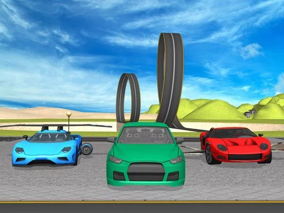 Изображение игры: Flying Vehicle Driver Simulator 3d