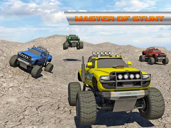 Изображение игры: 4 x 4 Monster Truck Offroad Drifting