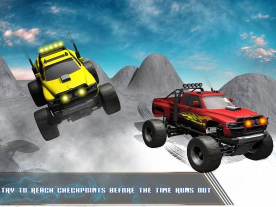 Изображение игры: 4 x 4 Monster Truck Offroad Drifting