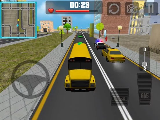 Изображение игры: Kids School Bus learning driver Simulator