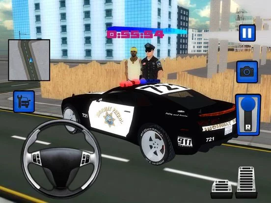 Изображение игры: Russian Real Police Driver Crime City Simulator