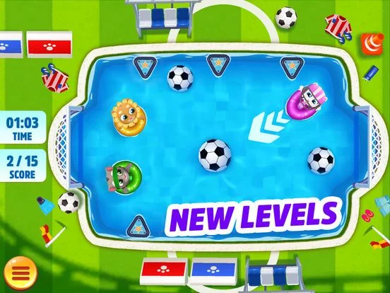 Изображение игры: Talking Tom Pool
