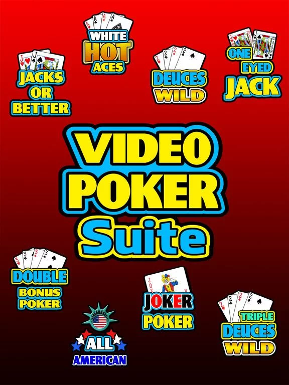 Изображение игры: Video Poker - FREE Las Vegas Casino Video Poker Suite Classic Deluxe Games