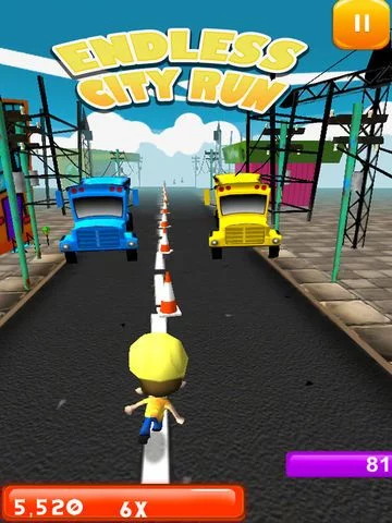 Изображение игры: City Run Game 3D