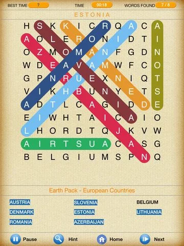 Изображение игры: Word Search - Find Crossword Puzzles