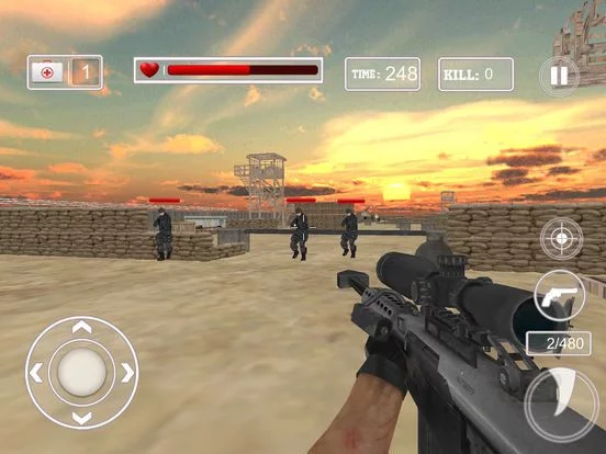 Изображение игры: Sniper Shooter 3d games