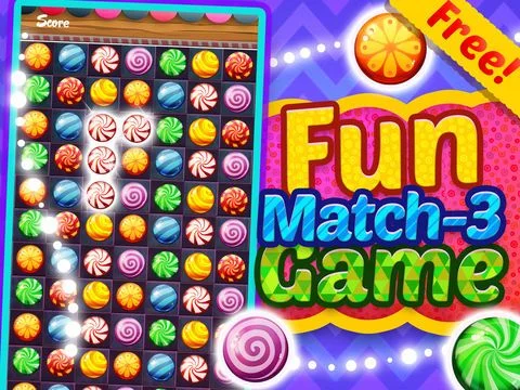 Изображение игры: Action Candy Blitz 2015 - Soda Pop Match 3 Candies Game For Children HD FREE
