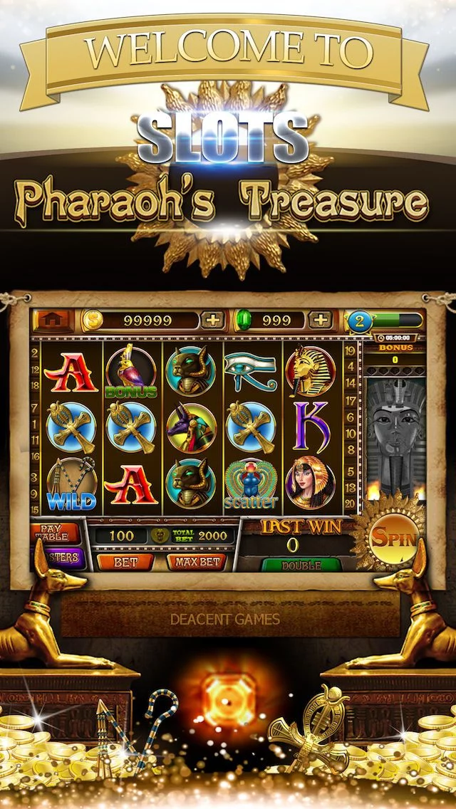 Изображение игры: Slots - Pharaoh's Secret