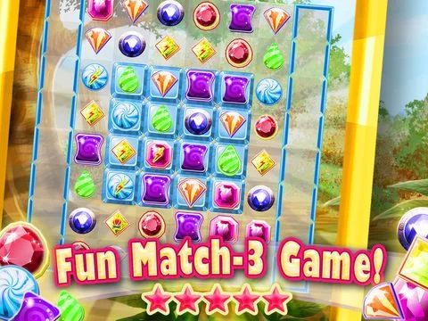 Изображение игры: Jewel's Games - diamond match-3 game and kids digger's mania hd free