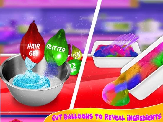 Изображение игры: Clay Ball & Balloon Slime Game