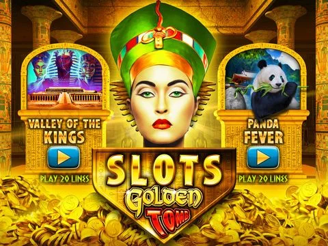 Изображение игры: Slots Golden Tomb Casino - FREE Vegas Slot Machine Games worthy of a Pharaoh!